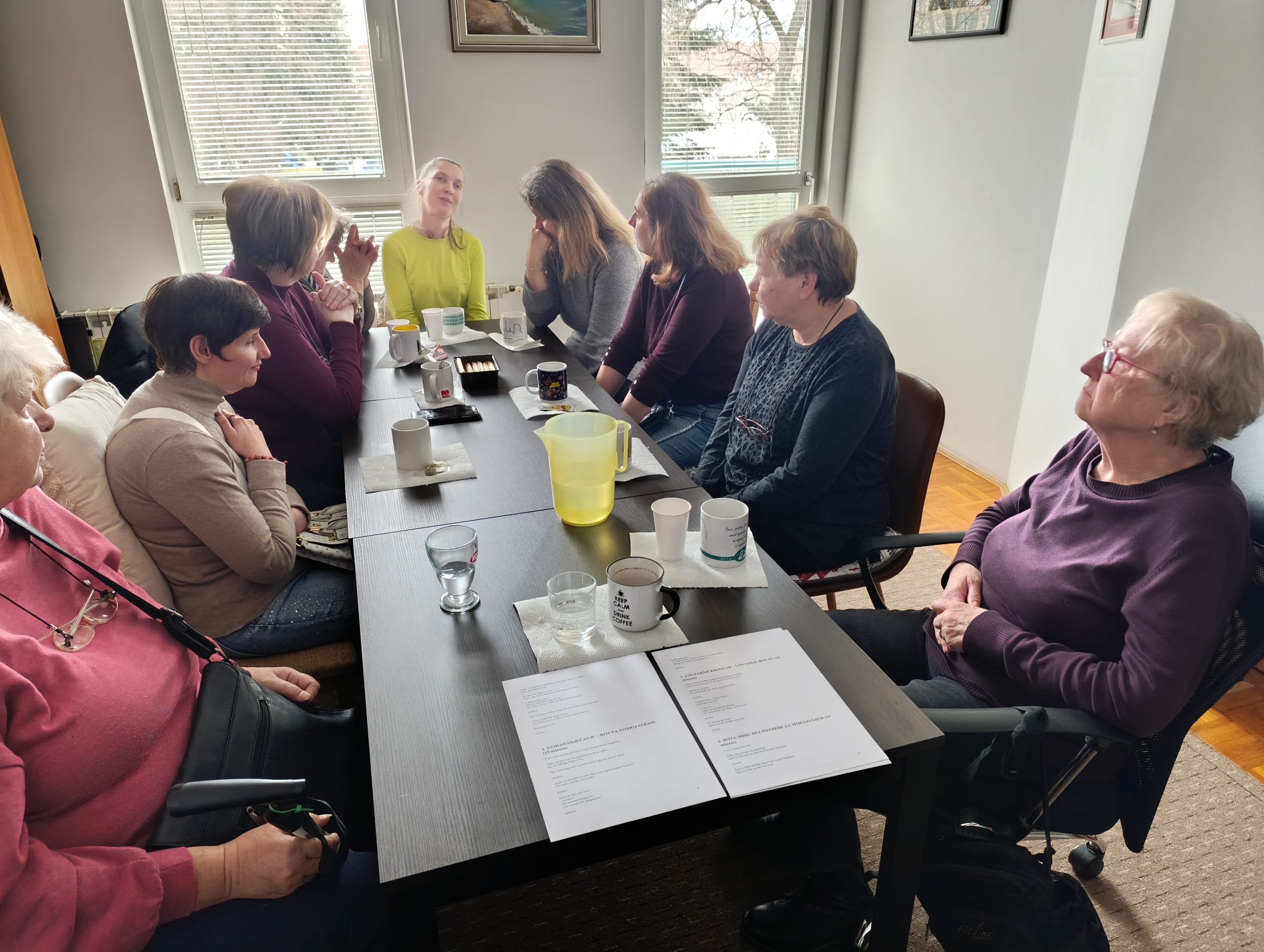 članice sudjeluju u komunikacijskoj radionici